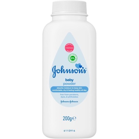 Johnson's Baby Talco en Polvo 200g Piel Suave