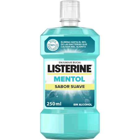 Listerine Mentol Suave 250 ml Enjuague Bucal