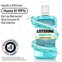 Listerine Mentol Suave 250 ml Enjuague Bucal