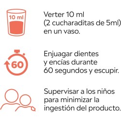 Listerine Kids 500 ml Enjuague Bucal Infantil