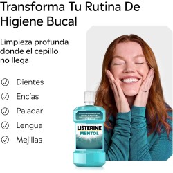 Listerine Mentol 250 ml Colutorio Bucal