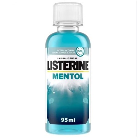 Listerine Mentol Azul 95 ml Formato Viaje