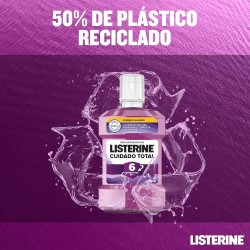 Listerine Cuidado Total (1 x 1 L), enjuague bucal formato ahorro, colutorio encí