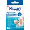 Nexcare Aqua Clear Waterproof Apósitos 14 Unidades