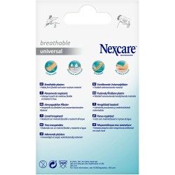 Nexcare Apósitos Universales Transpirables Surtidos 20 Unidades