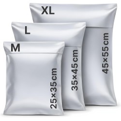 LIPOLABA® Pack de 30 bolsas para envíos 10M, 10L, 10XL | Sobres de envío para ro