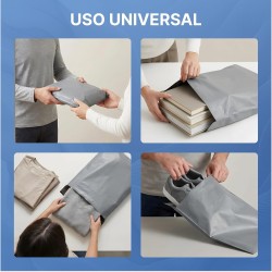 LIPOLABA® Pack de 30 bolsas para envíos 10S, 10M, 10L | Sobres de envío para rop