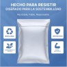 LIPOLABA® Pack de 30 bolsas para envíos 10S, 10M, 10L | Sobres de envío para rop