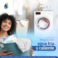 Detergente Tiras Lavadora Lavanda 40 Lavados Natulim