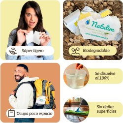 Fregasuelos Tiras Ecológico Jazmín 30 Usos Natulim