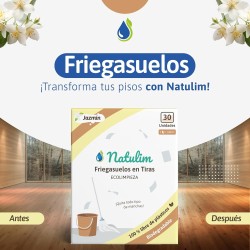 Fregasuelos Tiras Ecológico Jazmín 30 Usos Natulim