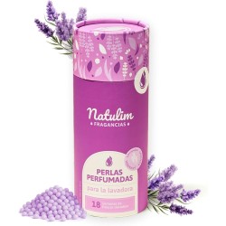 Natulim Perlas Perfumadas - Perlas Aromatizantes para Ropa - 30 Lavados - Fragancia Lavanda